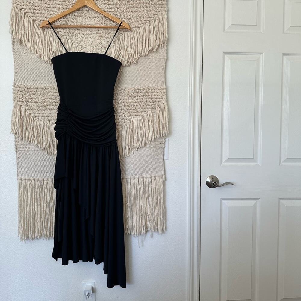 NBD Bela Midi Strapless Dress